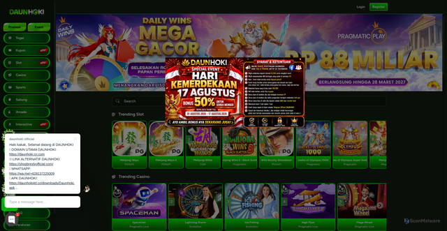 Security scan screenshot of https://babi123.pages.dev/slots/advantplay?hot=Maya%3A+Elemental+Totem