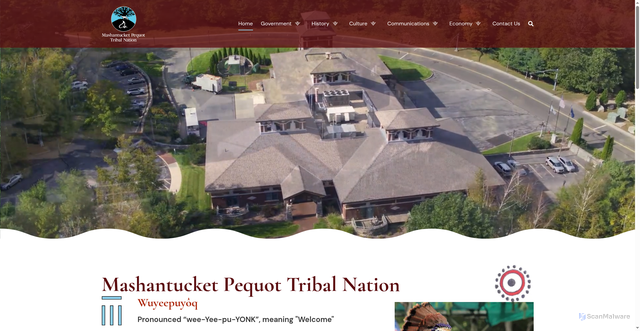 Security scan screenshot of https://www.mptn-nsn.gov/