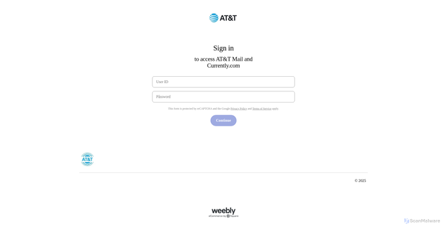 Security scan screenshot of https://currently-att-10-9-2025.weeblysite.com/