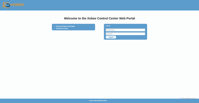 Security scan screenshot of https://automate.xobee.com