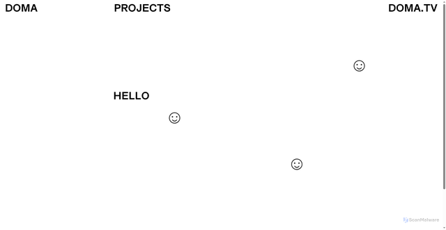 Security scan screenshot of https://doma-doma-doma.se