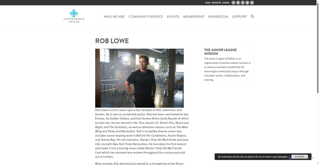 Security scan screenshot of https://www.jldallas.org/rob-lowe/
