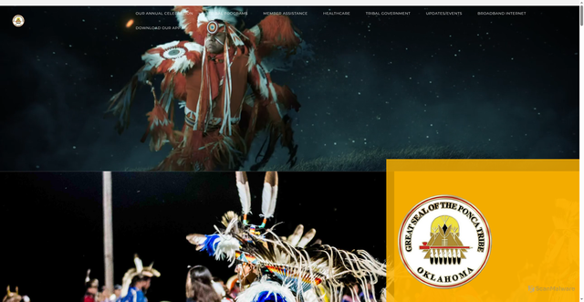 Security scan screenshot of https://www.ponca-nsn.gov/