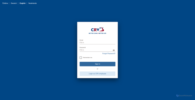 Security scan screenshot of https://crvdier.nl