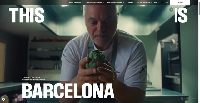 Security scan screenshot of https://thisisbarcelona.com/