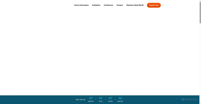 Security scan screenshot of https://stainless-steel-world-asia.com/