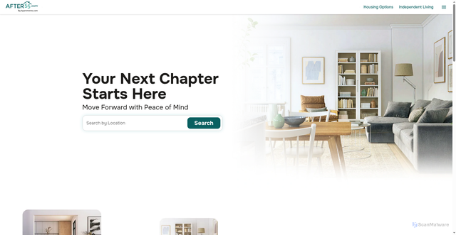 Security scan screenshot of https://after55.com