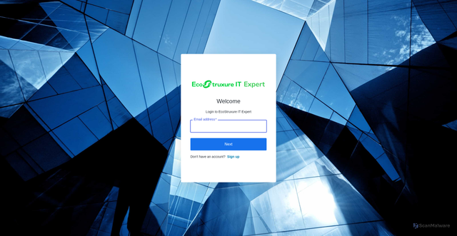 Security scan screenshot of https://app.ecostruxureit.com