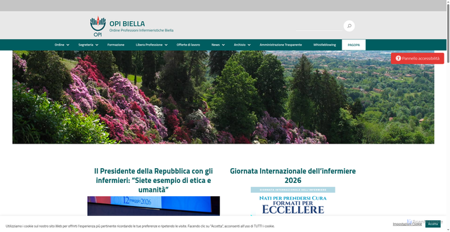 Security scan screenshot of https://www.opibiella.it