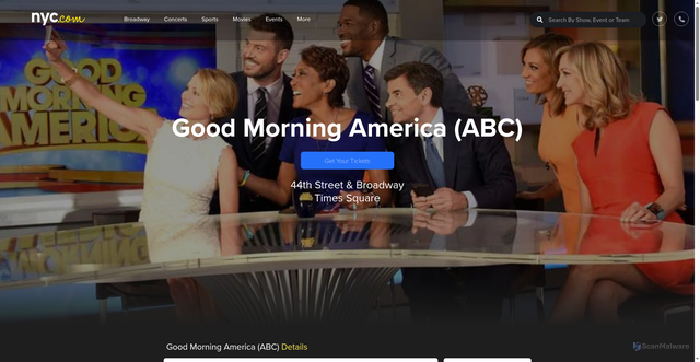 Security scan screenshot of https://www.nyc.com/arts__attractions/good_morning_america_abc.1615/