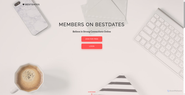 Security scan screenshot of https://bestdates.com