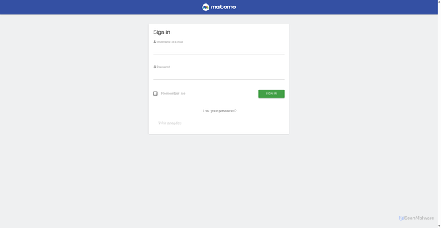 Security scan screenshot of https://piwik.lexum.com