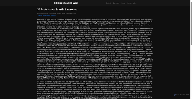 Security scan screenshot of https://receipehubfave-s7ozhfsovi.edgeone.app/21242-31-facts-about-martin-lawrence.html