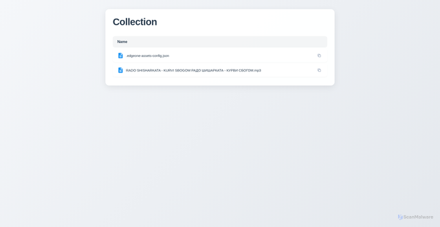 Security scan screenshot of https://miniature-cyan-uaoh5plnor-yorh1vxywo.edgeone.app/