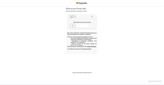 Security scan screenshot of https://www.expedia.co.id/en/Kings-Island-Cincinnati.d6087333.Attraction
