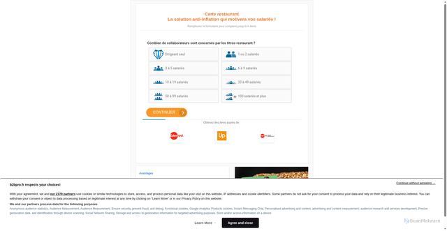Security scan screenshot of https://data.sending-emails.info/titreresto/poka/