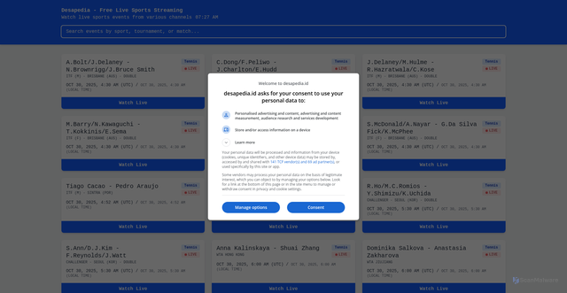 Security scan screenshot of https://www.desapedia.id/watch?v=2cf527c2db485dc30c80cf67030b079b