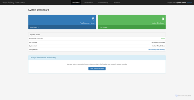 Security scan screenshot of https://libshare-gupmq2m0a9.edgeone.app/