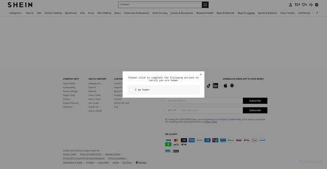 Security scan screenshot of https://us.shein.com/God-Bless-America-T-Shirt%2C-250th-Anniversary-Of-The-United-States-Shirt%2C-250th-Birthday-Gift-For-The-US%2C-Independence-Day-Shirt%2C-4th-Of-July-Unisex-T-Shirt-p-444941145.html