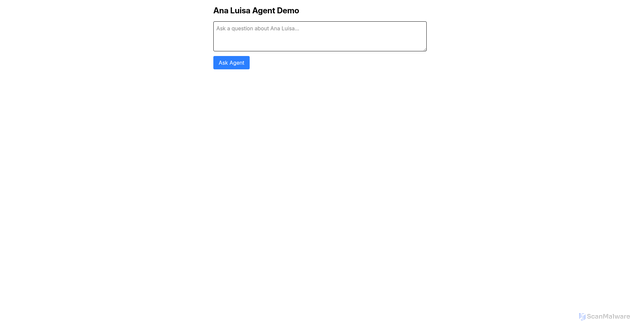 Security scan screenshot of https://analuisa-agent-demo.pages.dev/