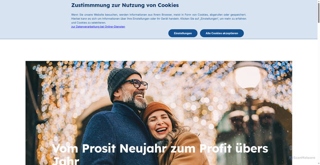 Security scan screenshot of https://volksbank-vorarlberg.at