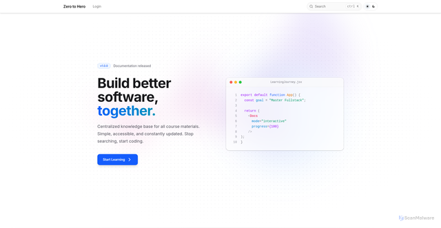 Security scan screenshot of https://studydocs-yli494kwd3.edgeone.dev/