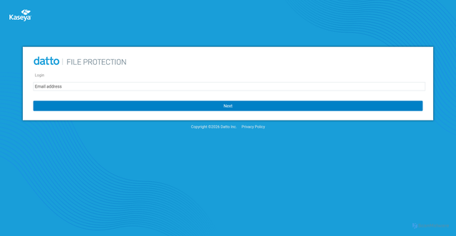 Security scan screenshot of https://backup.autotask.net