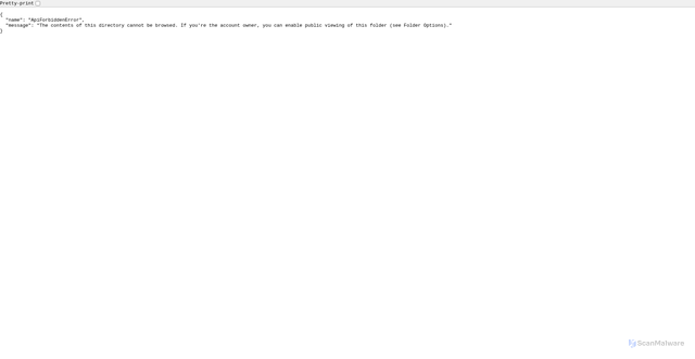 Security scan screenshot of https://brownies.sirv.com