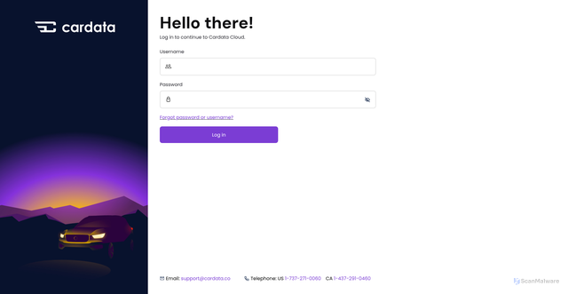 Security scan screenshot of https://cloud.cardataconsultants.com