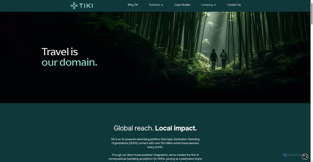 Security scan screenshot of https://clicktripz.com