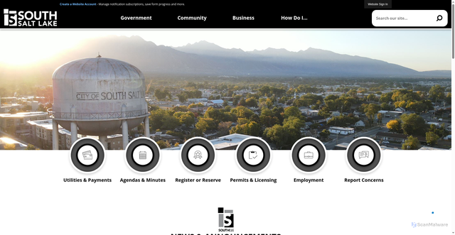 Security scan screenshot of https://sslc.gov/