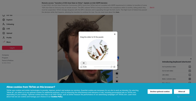 Security scan screenshot of https://tclr.se/4psPHnt