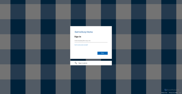 Security scan screenshot of https://bbw-col.pincsolutions.com