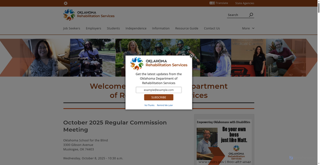 Security scan screenshot of https://oklahoma.gov/okdrs.html