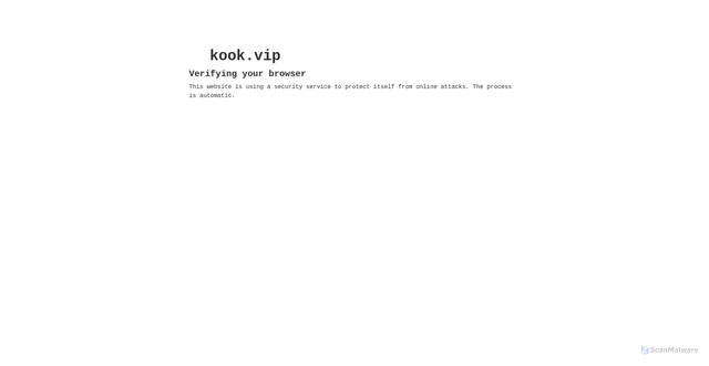 Security scan screenshot of kook.bar