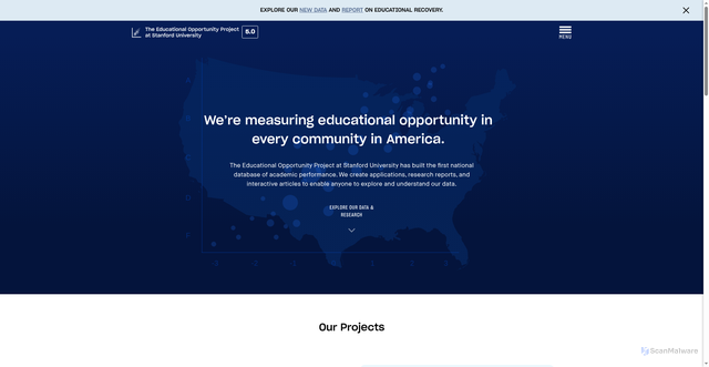 Security scan screenshot of https://edopportunity.org/