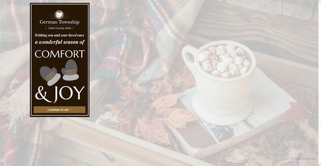 Security scan screenshot of https://www.germanclarkoh.gov/