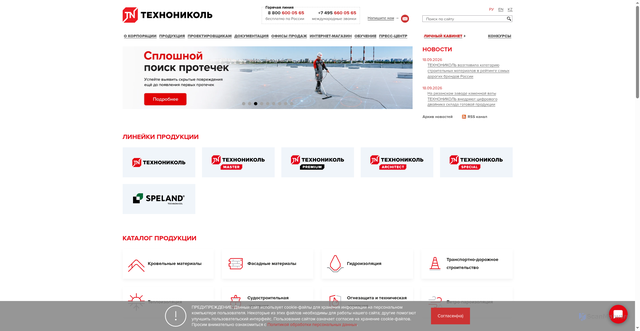 Security scan screenshot of https://tn.ru