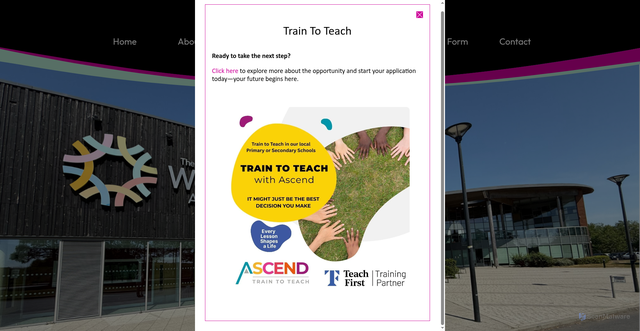 Security scan screenshot of https://www.thewellingtonacademy.org.uk/