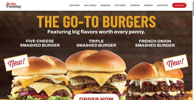 Security scan screenshot of https://www.rubytuesday.com