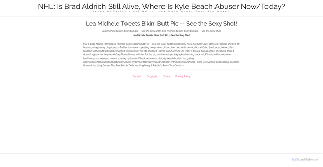 Security scan screenshot of https://slydetectiveblog-fyidxpb3lj.edgeone.app/10138-lea-michele-tweets-bikini-butt-pic-see-the-sexy-shot.html