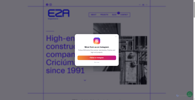 Security scan screenshot of https://eza-site.pages.dev/en/