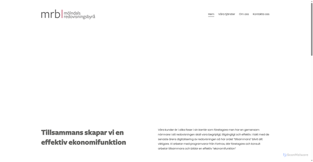 Security scan screenshot of https://molndalsrevisionsbyra.se