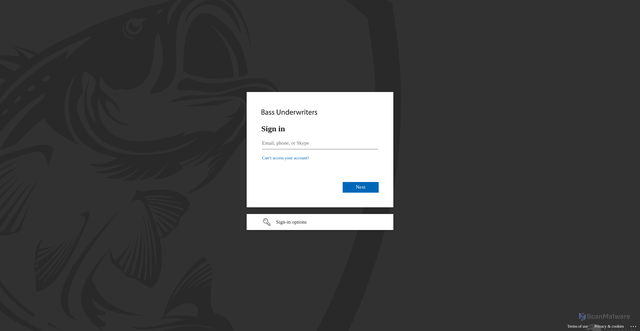 Security scan screenshot of https://instechnologies-my.sharepoint.com