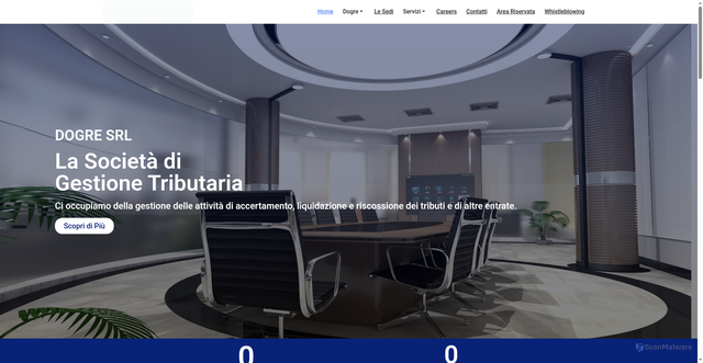 Security scan screenshot of https://www.dogresrl.it/