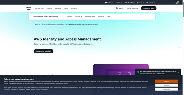Security scan screenshot of https://sts.ap-southeast-6.amazonaws.com