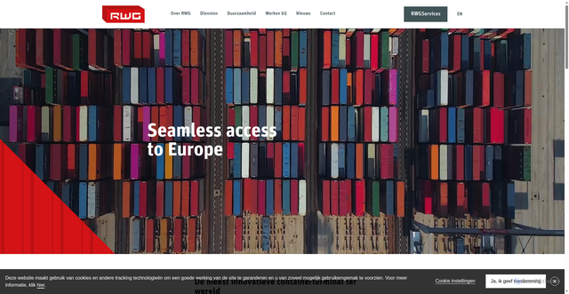 Security scan screenshot of https://rwg.nl