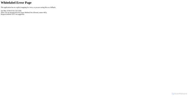 Security scan screenshot of https://retcode-sg-lazada.arms.aliyuncs.com