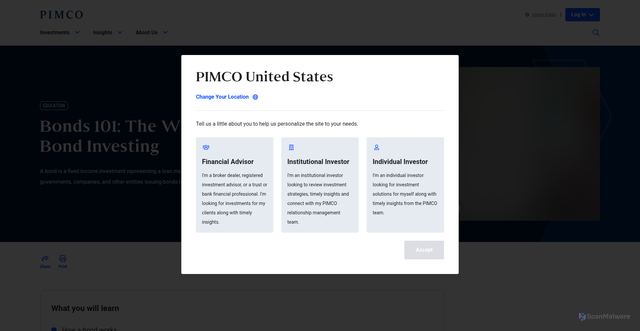 Security scan screenshot of https://www.pimco.com/us/en/resources/education/bonds-101-the-what-and-why-of-bond-investing