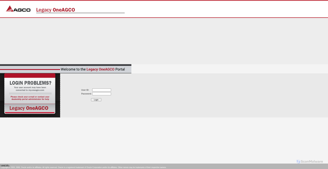 Security scan screenshot of https://oneagco.com